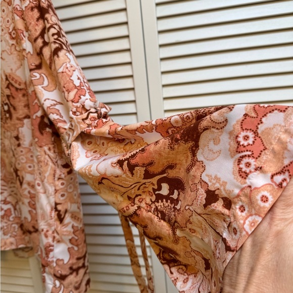 Lauren Conrad Women's Paisley Print Top Sz XL - Picture 11 of 13